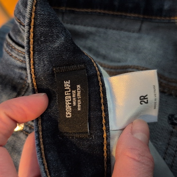 Express High Rise Cropped Flare - Picture 5 of 5